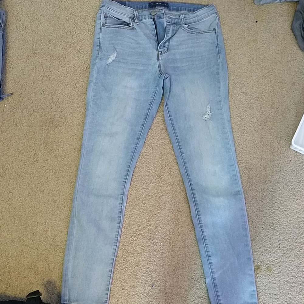 Blue aero jeans